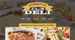 Desktop Screenshot of jlhomestyledeli.com